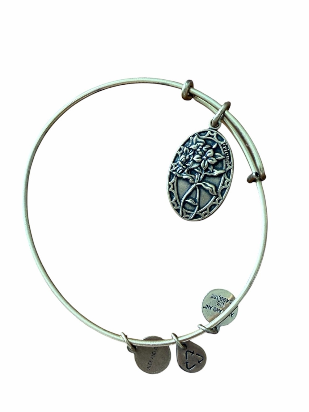 Alex & Ani Bronze Friendship Bracelet